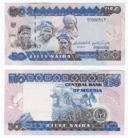 (2005) Банкнота Нигерия 2005 год 50 найра "Люди"   UNC